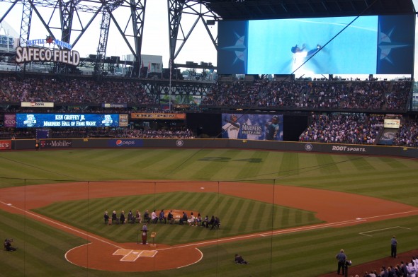 Ken Griffey Jr Day at Safeco (and the greatest catch I have ever