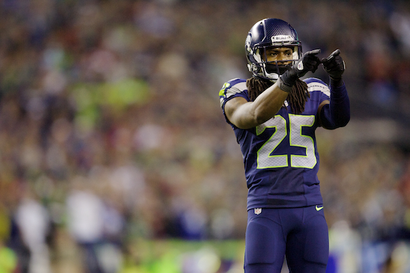 Richard Sherman shared emotional moments with some Seahawks in his