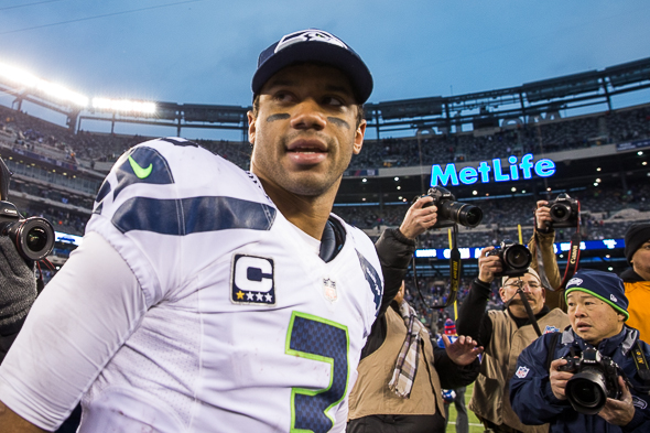 NFL world is loving the Richard Sherman, Russell Wilson tension