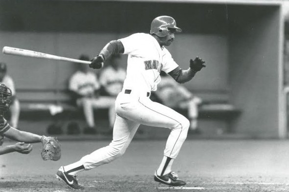 April 11, 1984: Mariners' Alvin Davis homers off Dennis Eckersley