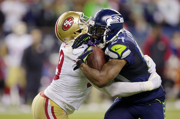 Reporter Bob Condotta grades the Seahawks' Week 1 loss to the Rams, Seahawks