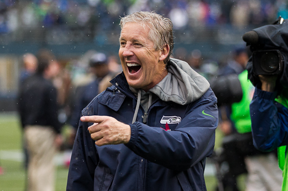 Pete Carroll happy, but not satisfied by Seahawks making playoffs