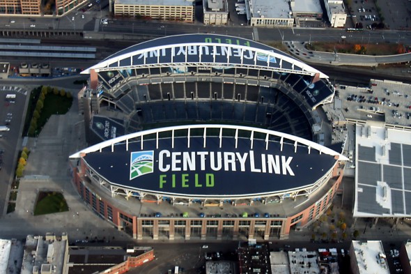 CenturyLink Field, home of the Seahawks and Sounders, renamed Lumen Field