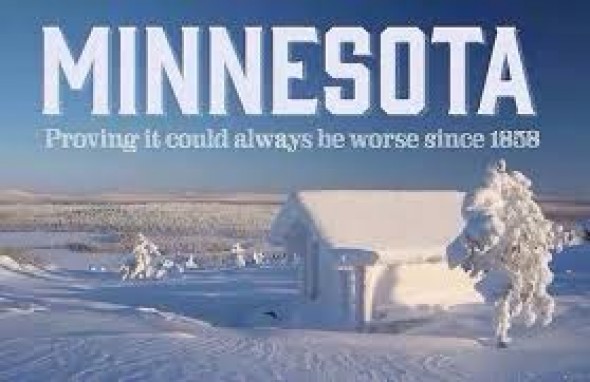 How cold is Minnesota?