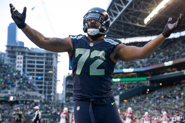 Seahawks Center Justin Britt Hosts Football Camp For Local Youth