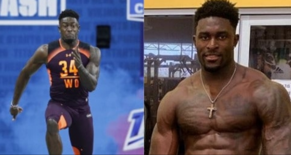 D.K. Metcalf, Seahawks coach Pete Carroll were shirtless the first