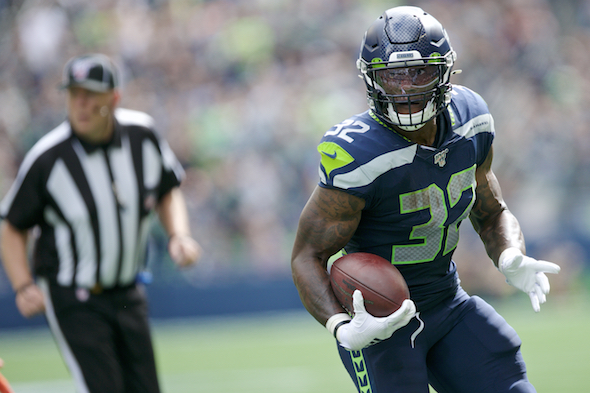 Seahawks running back Chris Carson could miss the 49ers game, and his  backups are hurting, too