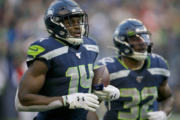 Metcalf back with Seahawks after testing 100-meter dash - The San