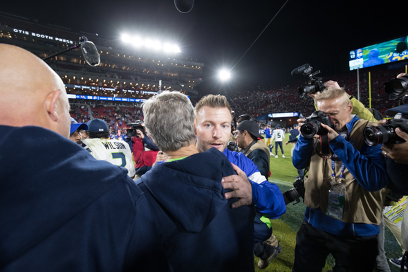 What's the deal between Pete Carroll and Jim Harbaugh? Competition, baby